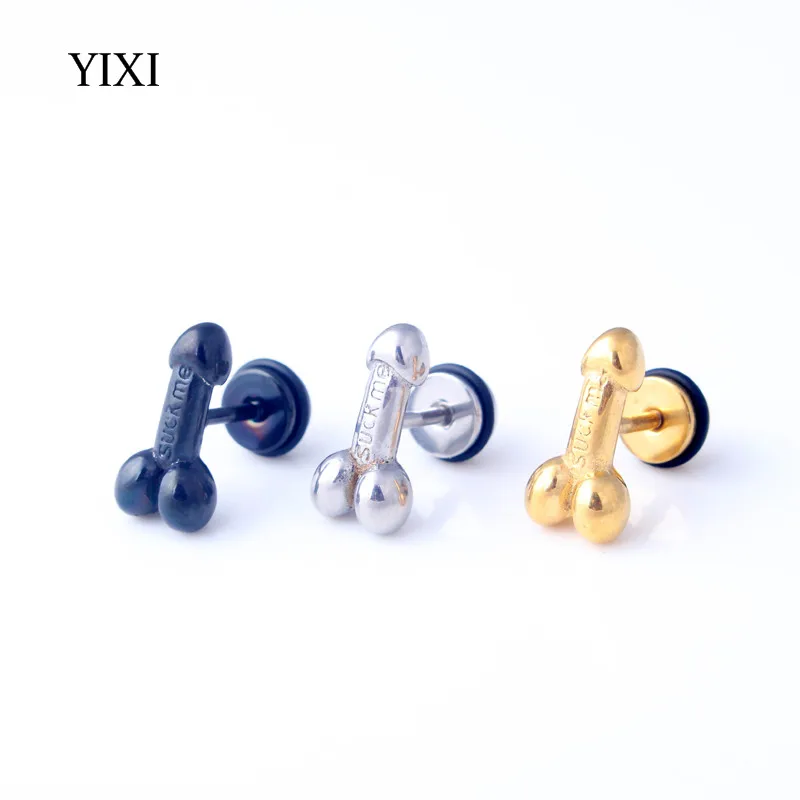 Новое поступление набор серег YIXI из хирургической нержавеющей стали для