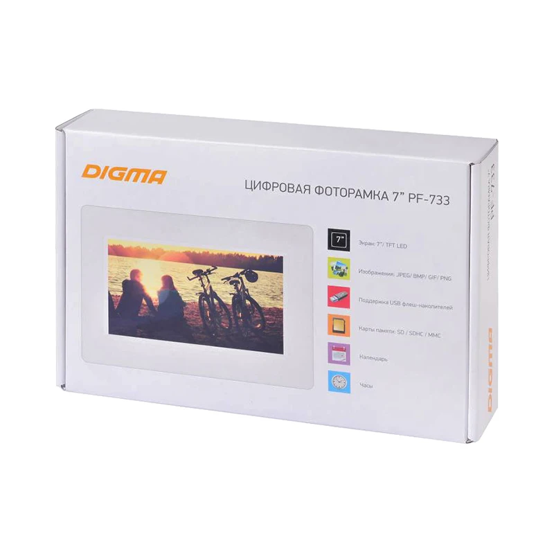 Фоторамка Digma PF-733 7&quot | Электроника