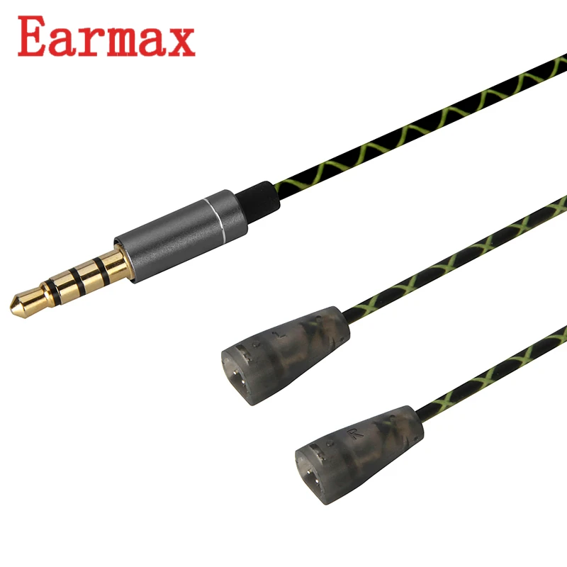 Earmax 3 5 мм для наушников кабель Sennheiser ie80 ie8i ie8 обновления провод 5N OFC аудио кабели 120