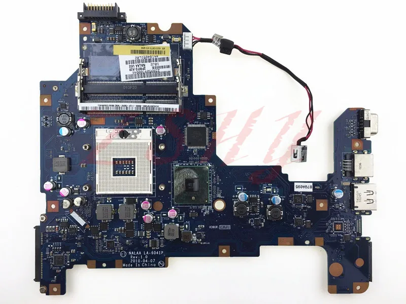 Материнская плата для ноутбука Toshiba L670 L675 K000103760 LA 6041P 100% ТЕСТ ОК|Док-станции
