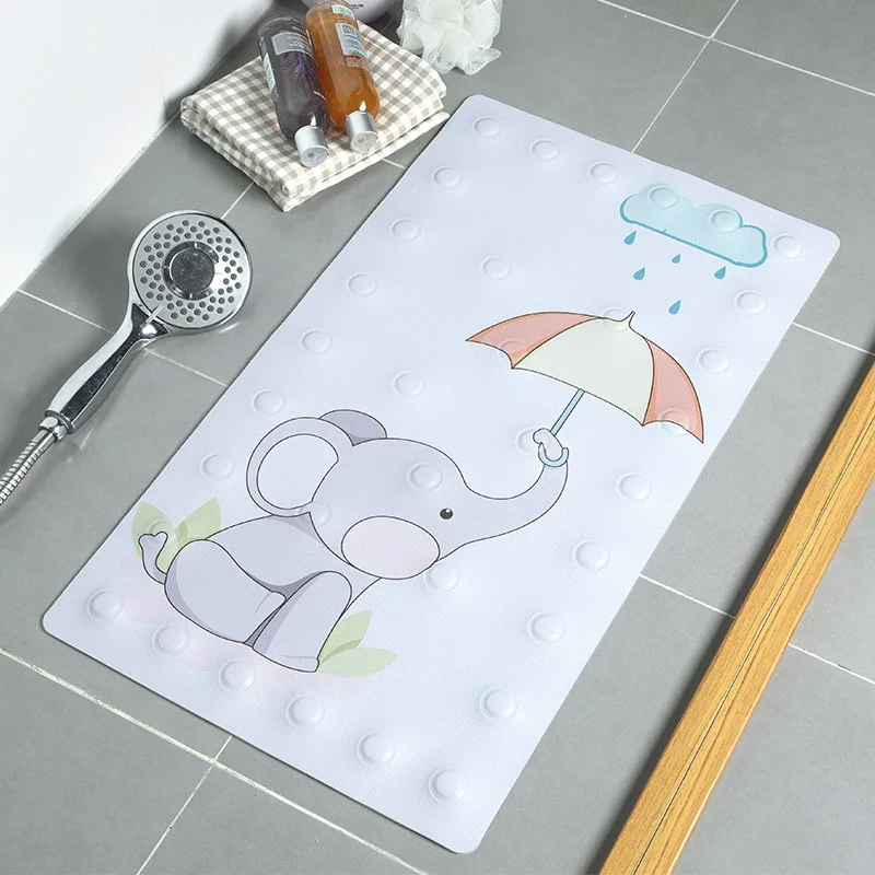 Новый милый мультяшный Коврик для ванны креативный безопасный нескользящий