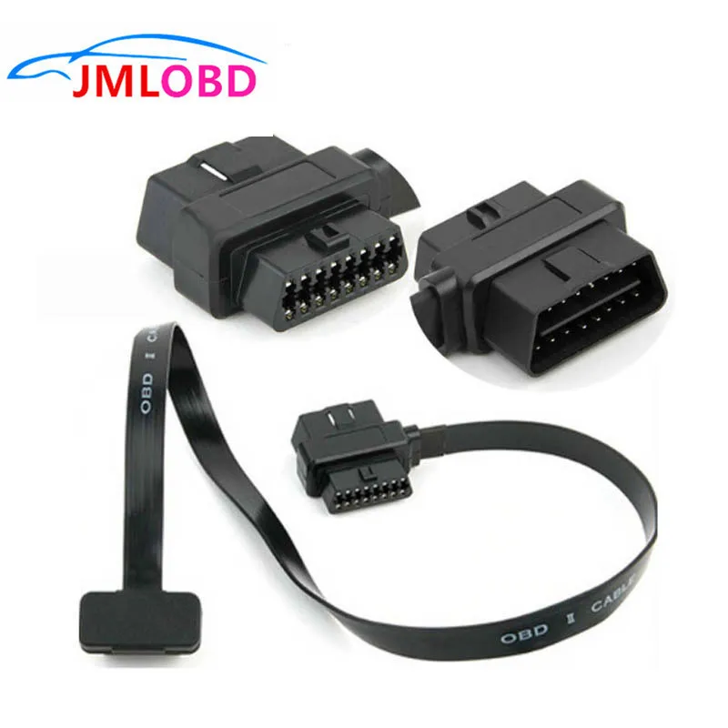 Мужской + женские туфли на плоской подошве провода OBD2 удлинитель адаптер