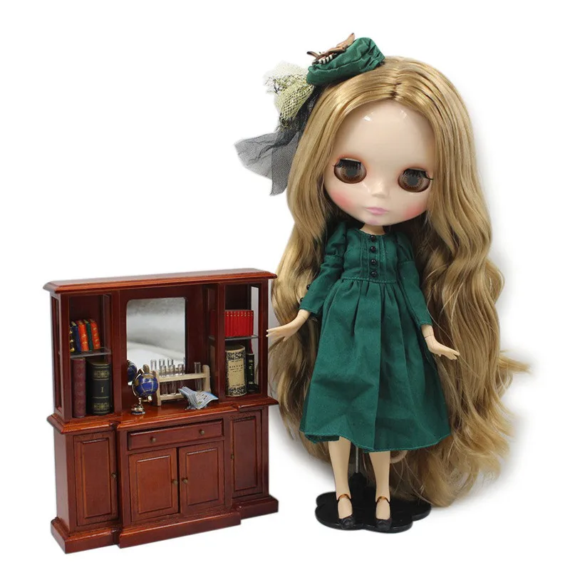 Ледяной DBS Blyth кукольные нет. BL3504 шарнирное тело светлые вьющиеся волосы из белой