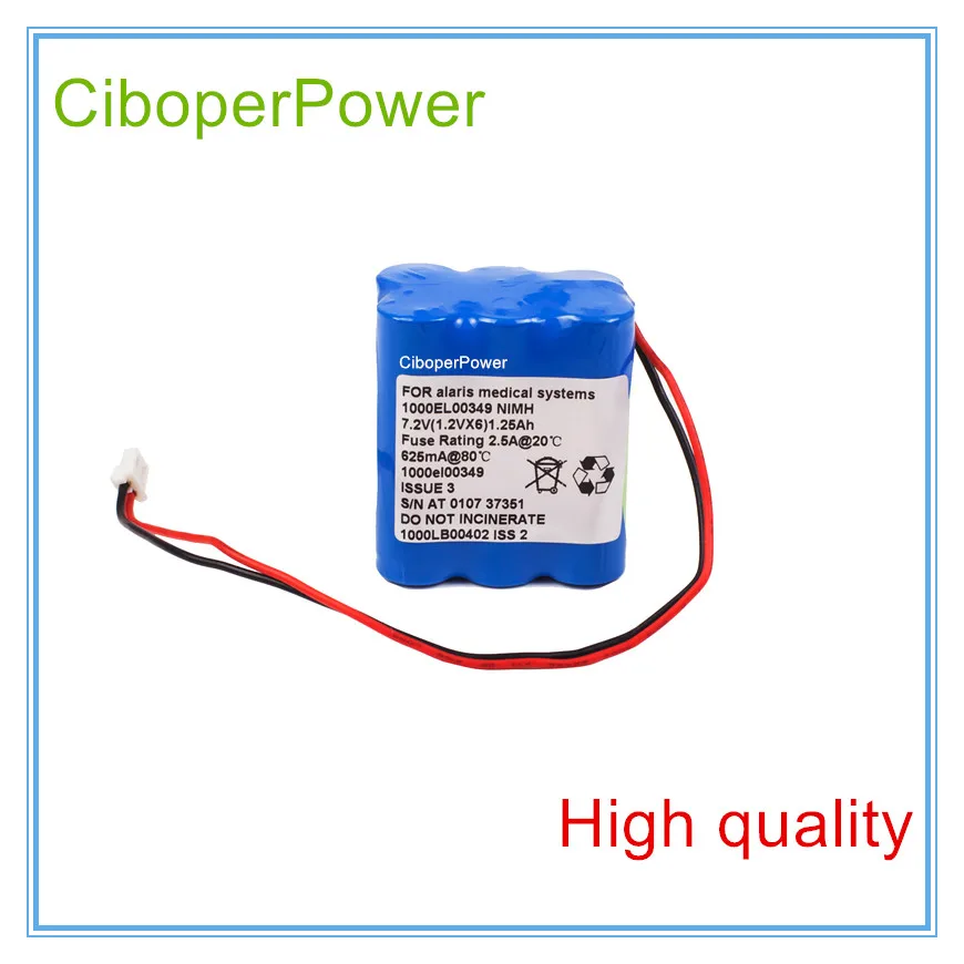 

High Quality Wholesale Medical battery Replacement for 1000EL00349, GW Volumetric pump battery