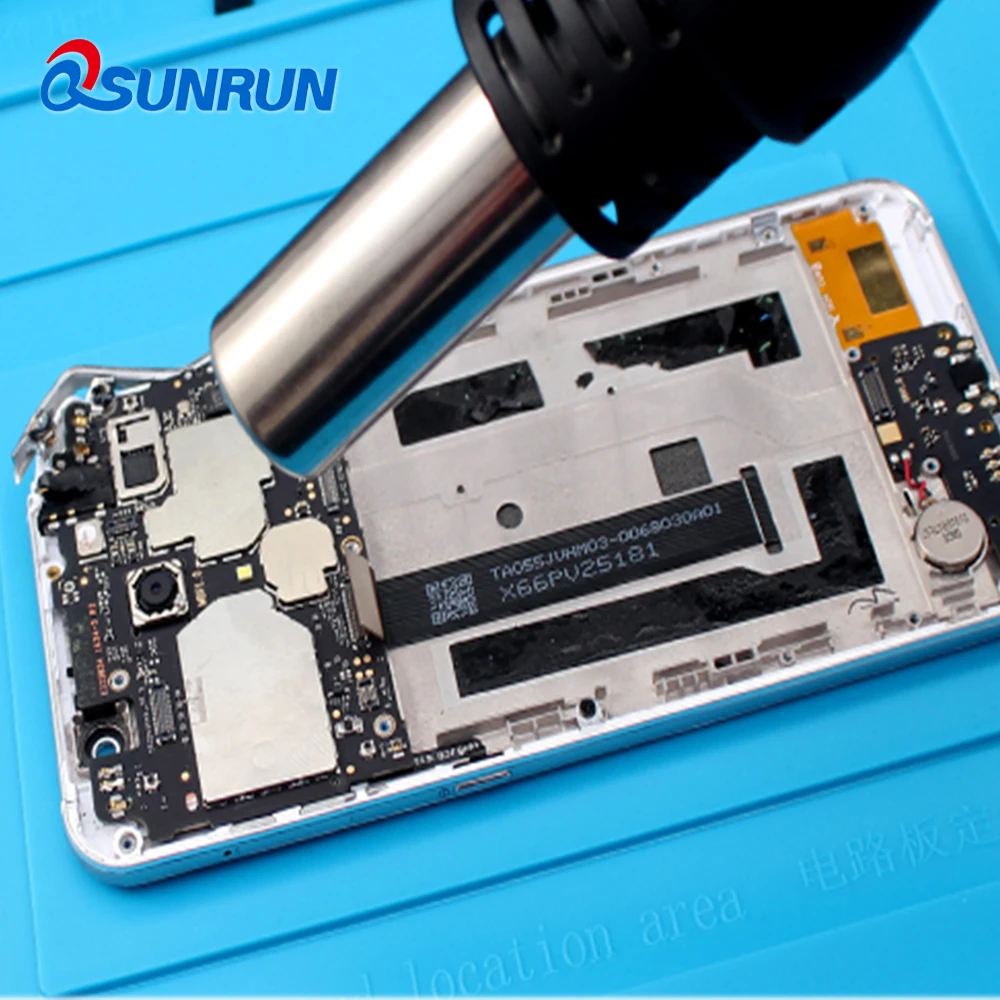 QSUNRUN Сварщик Инструменты Силиконовый Коврик Стол Платформа S140 170 Паяльник