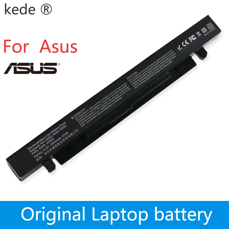 Аккумулятор kede 14 8 в 37 Вт/ч для Asus X450C X450E X450L X450V X450VC X450VE X450VP X452C X452E X452EA X452EP X550V X550C X550CA