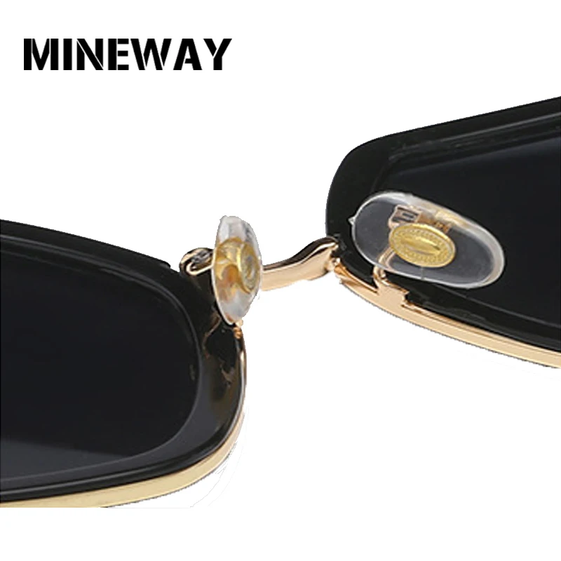 Женские солнцезащитные очки MINEWAY роскошные брендовые дизайнерские Квадратные