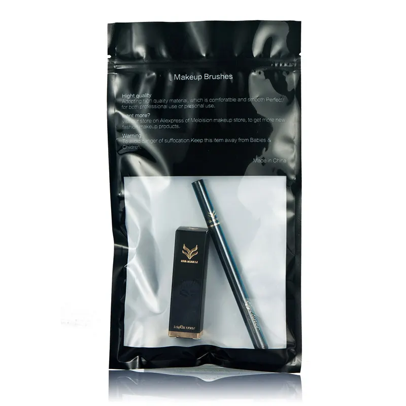 HUAMIANLI коричневая подводка для глаз + блеск губ набор макияжа водостойкий стойкий