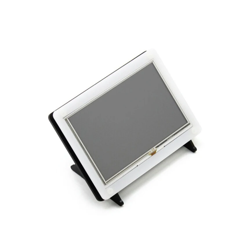ShenzhenMaker Store двухцветный чехол/крышка для Raspberry Pi 5 дюймов HDMI LCD (B) сочетает в себе