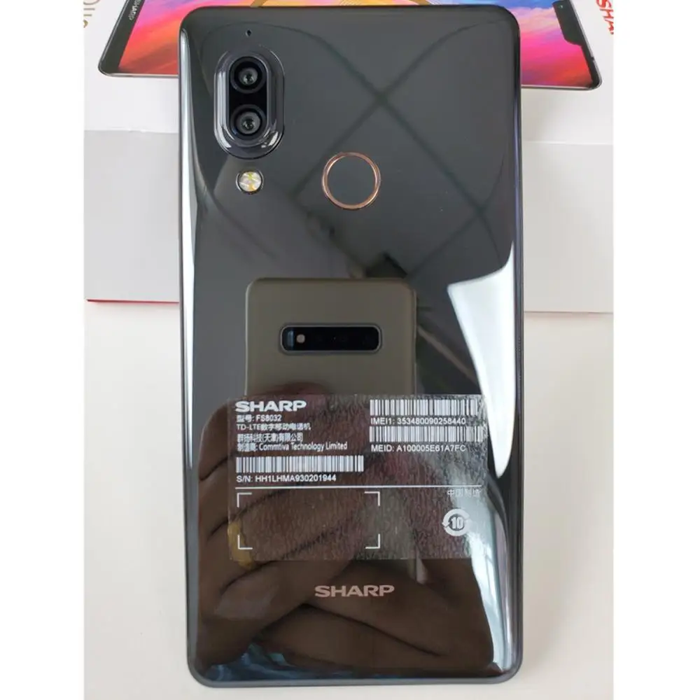Смартфон SHARP S3 SHARP AQUOS S3 4 Гб+ 64 Гб 6,0 ''FHD+ Восьмиядерный процессор Snapdragon630 Android 8,0 12 МП 3200 мАч, мобильный телефон