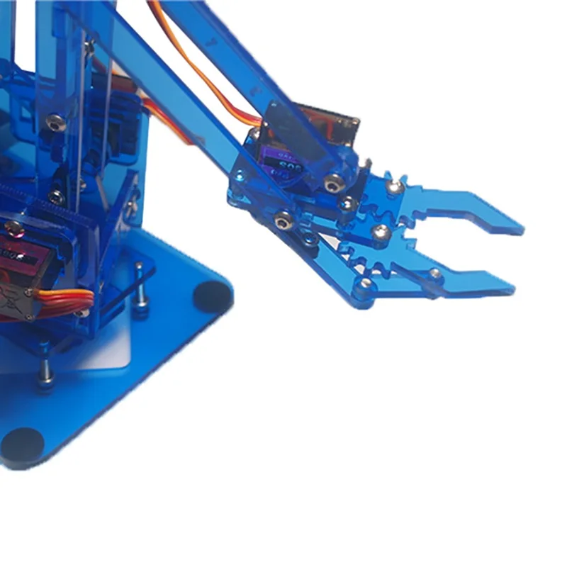 Лучшая сделка Mearm DIY 4DOF для Arduino Robot Arm 4 оси вращающийся комплект с джойстиком