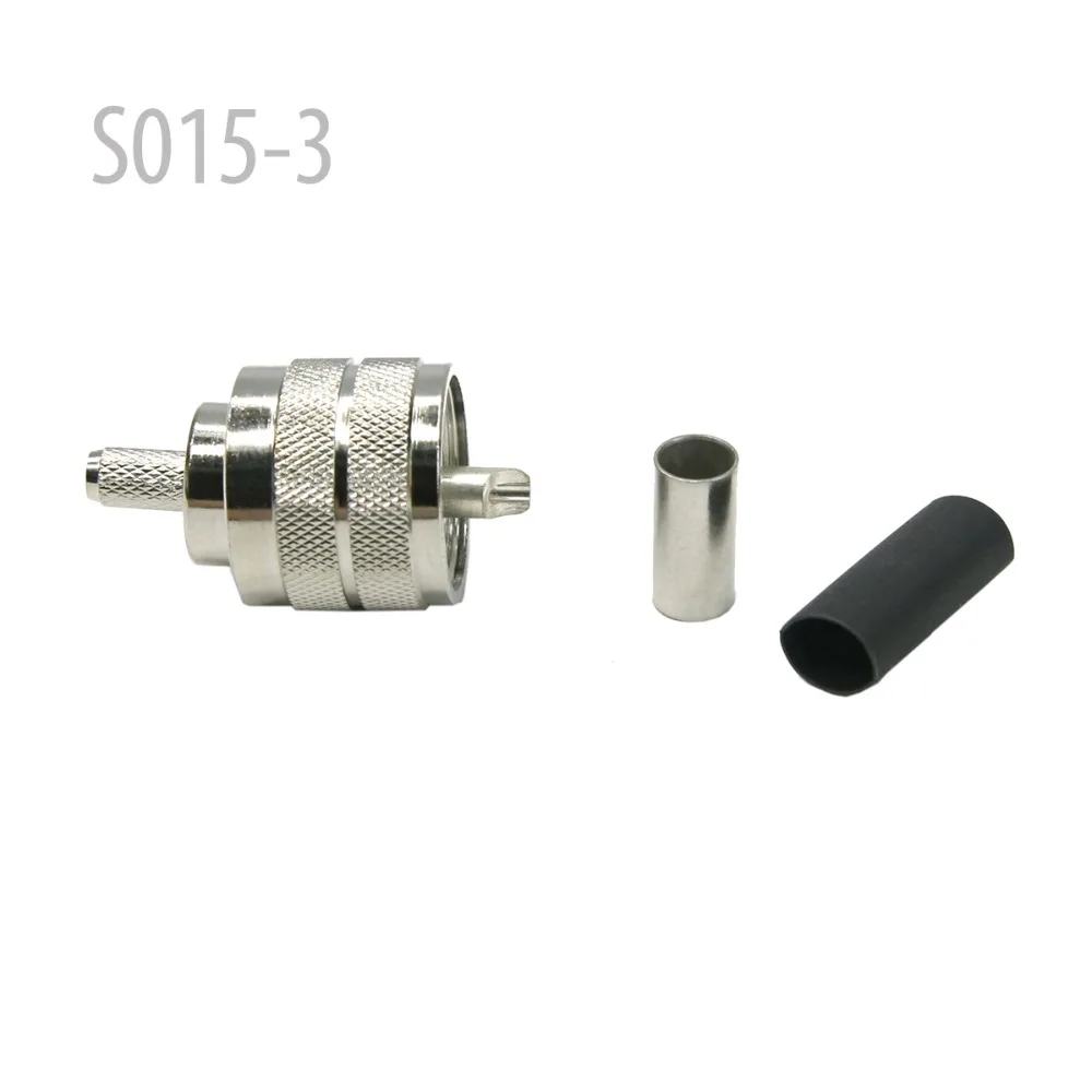 S015 3 PL259 3c штекер для RG58|plug| |