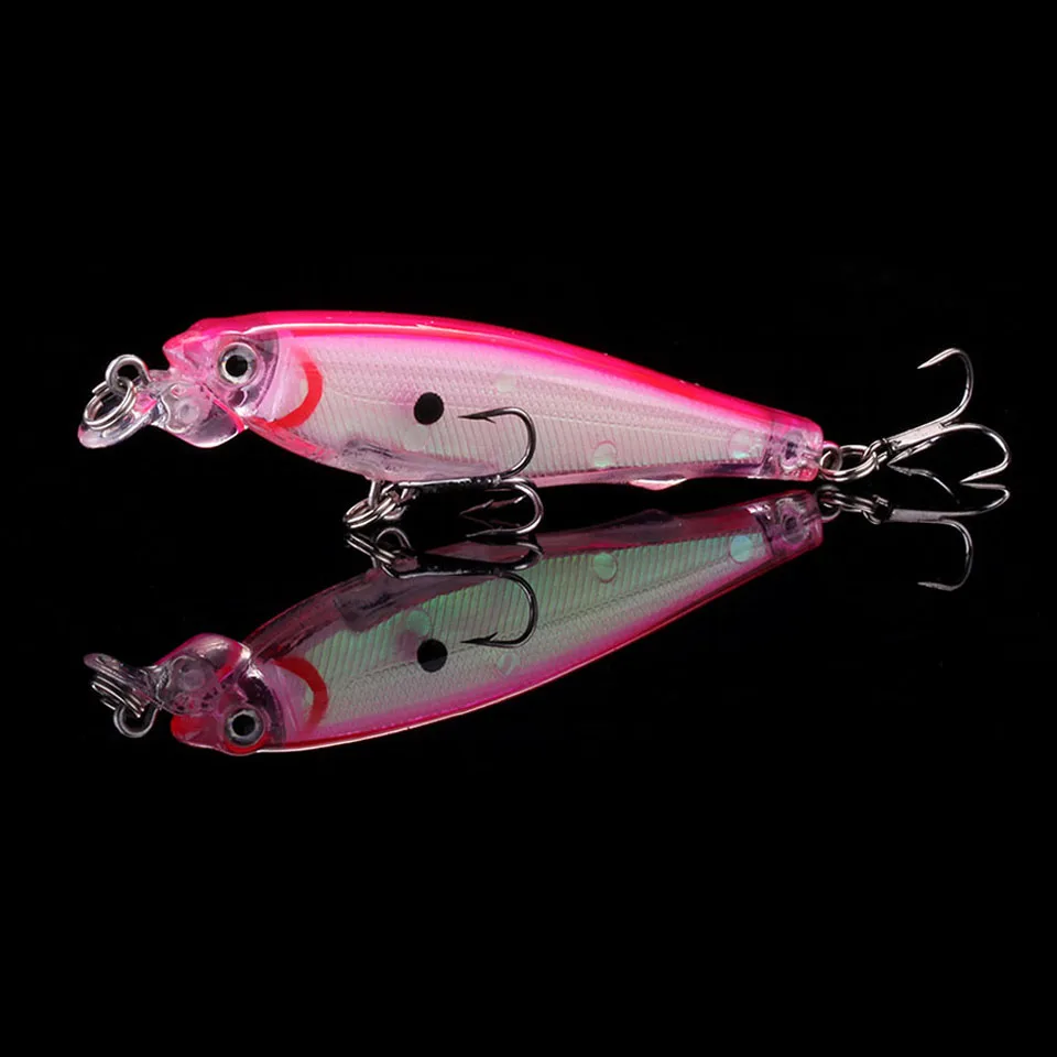 WALK FISH 1 шт. 8 см/7,6 г жесткие приманки Реалистичная Рыба Гольян рыболовные приманки Искусственные пластиковые воблеры рыболовные снасти Pesca
