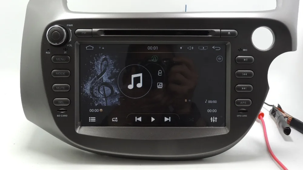 &quotYOKOTRON&quot 8 &quotTFT 2 Din Android 1 автомобильный Радио DVD погрузчик + 16 ГБ для Honda Fit Jazz 2008 2009