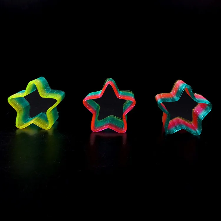 Волшебный Радужный круг светящийся различные формы светящиеся украшения