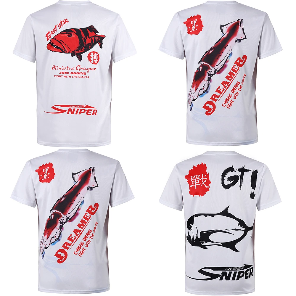 

DAIWA Shirt Men Fishing Clothing Summer Short Sleeve Deep Sea Sunscreen Breathable DAWA Clothes Anti-UV Ultrathin Fishing Shirts