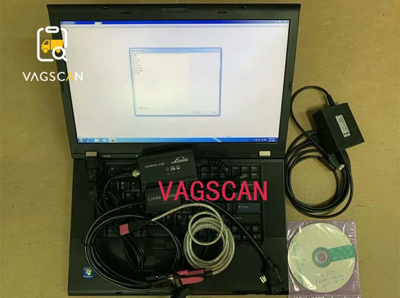 Инструмент для диагностики вилочного погрузчика Toughbook CF 19 CF19 Для Linde canbox Doctor