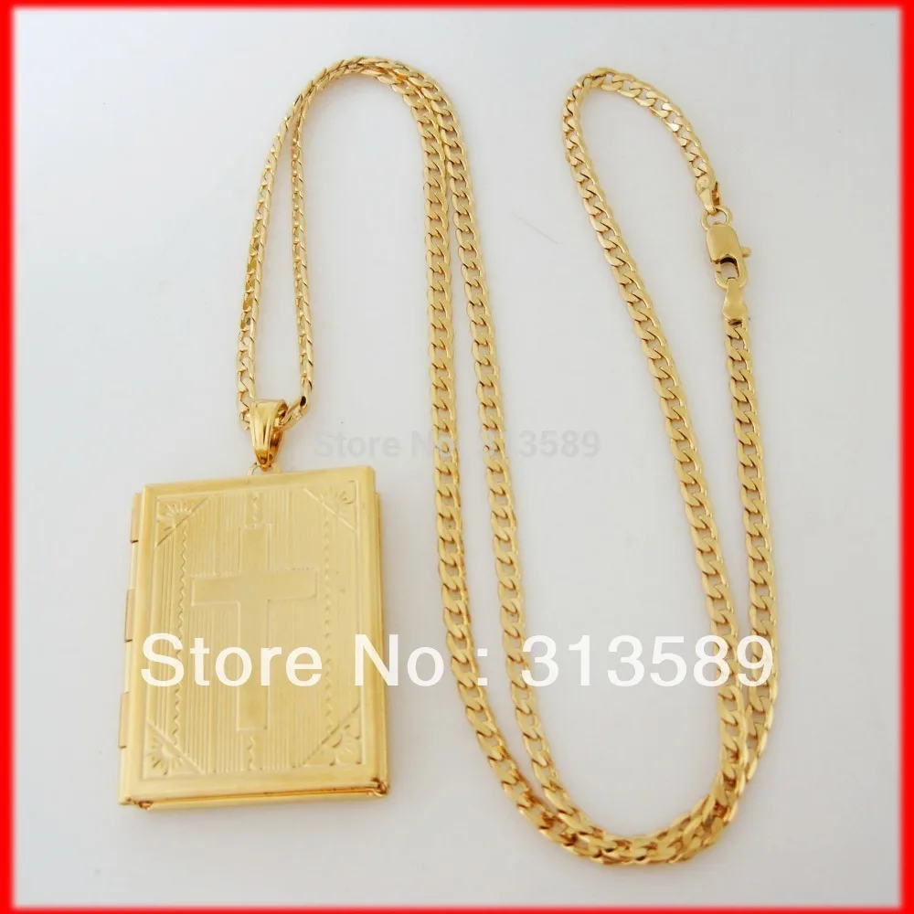 Кубинское ожерелье 24 дюйма с открытым крестом Иисуса многослойный кулон