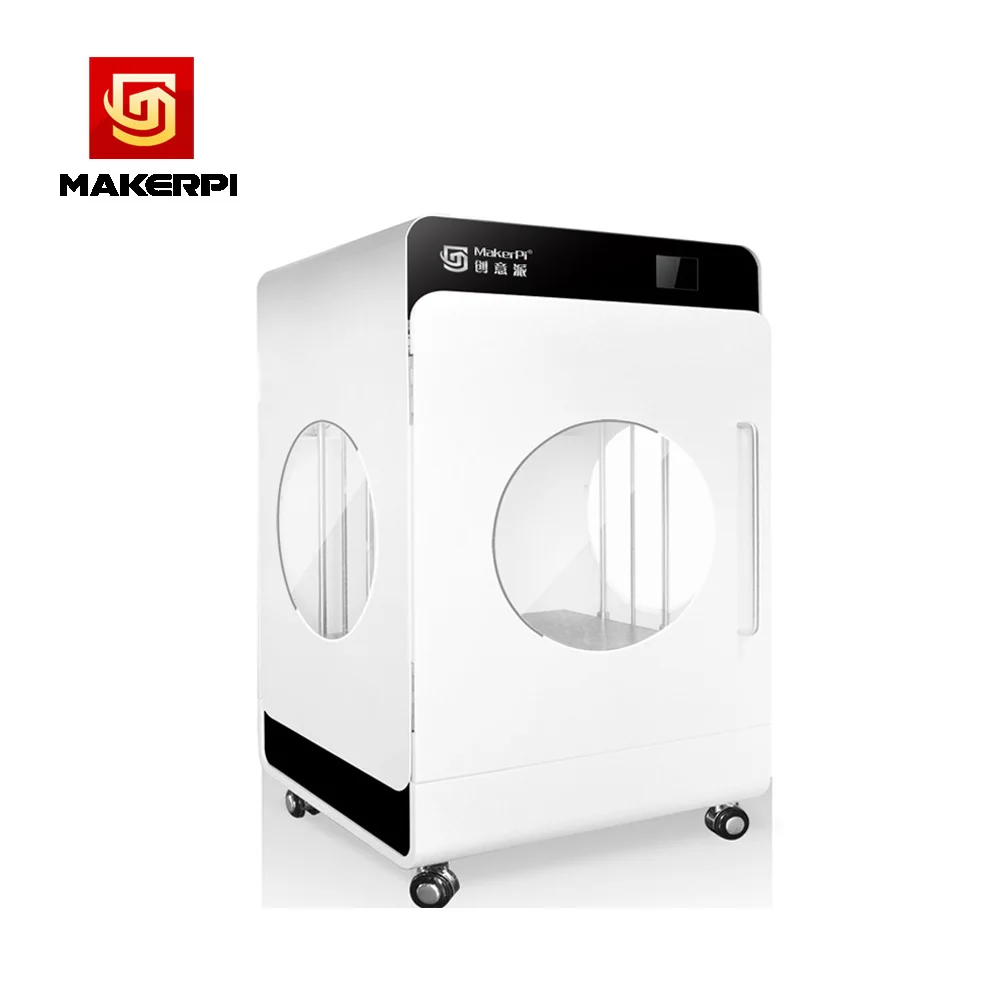 MakerPi Large 3D Printing Machine Size 310*310*450 mm Industrial 3D Printer Full Enclosed For TPU PLA ABS Filament