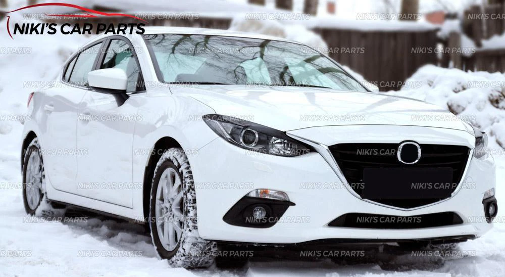 Брови на фары чехол для Mazda 3/Axela 2013- ABS пластиковые реснички ресницы для украшения автомобиля Стайлинг тюнинг