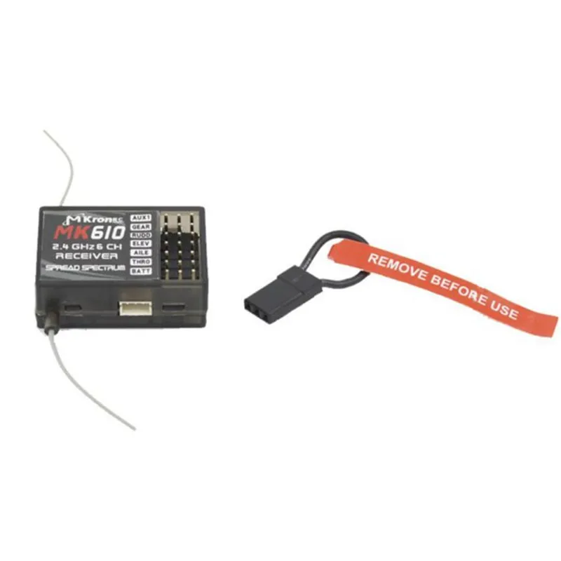 MKronRC MK610 2 4G 6CH приемник для Spektrum JR DX6 DX6I DX7 DSX7 передатчик RC самолеты Запчасти