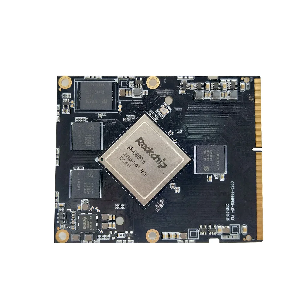 Core-3399Pro-JD4 интегрированная основная плата AI NPU с вычислительной мощностью до 3,0 топов, поддержка TensorFlow Lite/Android NN API