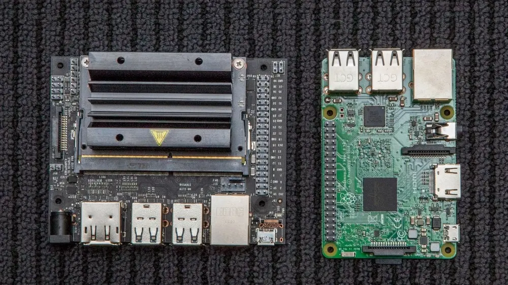 NVIDIA Jetson Nano Developer Kit для articial Intelligence Deep Learning AI Computing, поддержка PyTorch, TensorFlow Jetbot