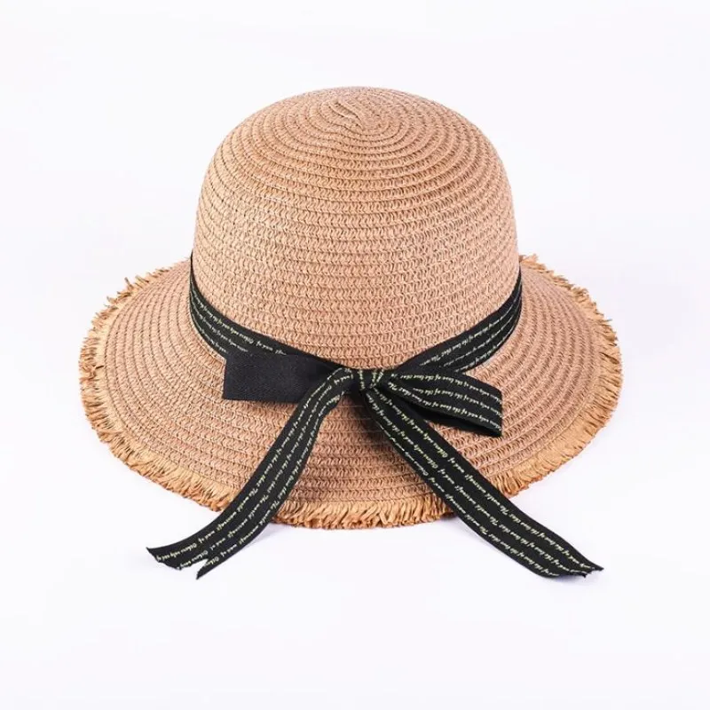 

Seioum Hot New Fashion Summer Casual Women Ladies Wide Brim Beach Sun Hat Elegant Straw Floppy Bohemia Cap For Women Dating