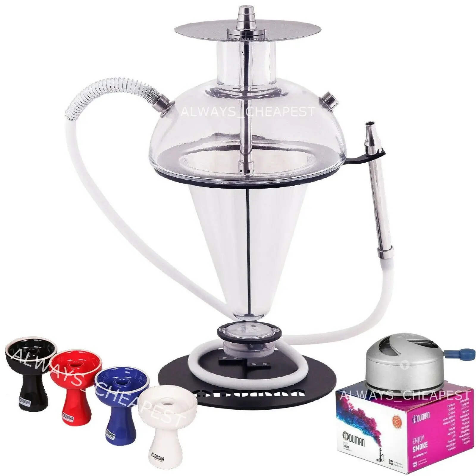 

N5 - Z + IGNIS + BOWL STAINLESS STEEL HOOKAH SHISHA > KHALIL MAMOON