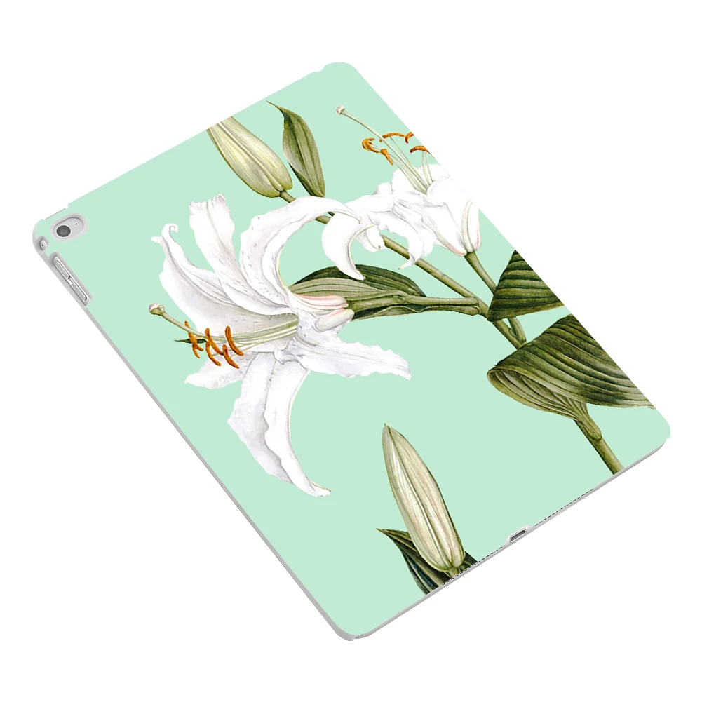 Лили Цветочный принт Планшеты защитный чехол для iPad Air/Air 2/мини 2/Mini 4|case for ipad|case ipad