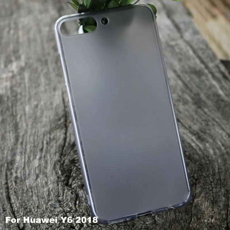 Huawei Y6 Prime 2018 Case Luxury Matte TPU Soft Cover For Y 6 Phone Cases Back |