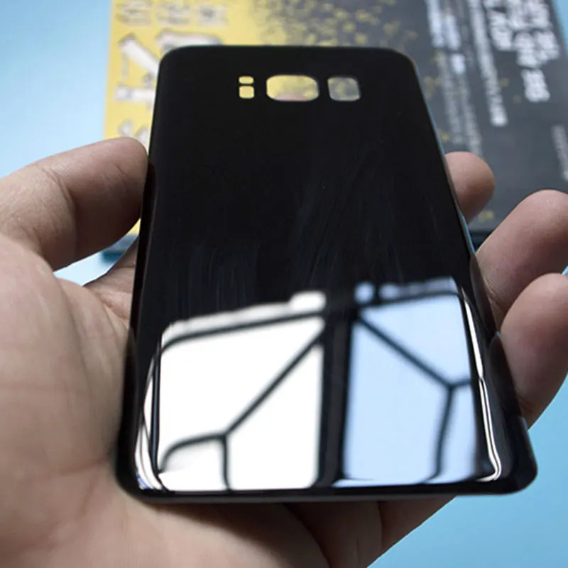 Задняя стеклянная крышка корпуса для Samsung Galaxy S8 G950 G950f сменная аккумулятора Plus G955F