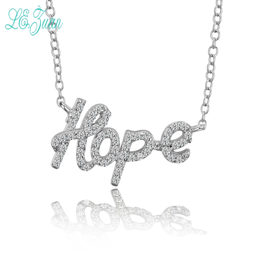 Женское Ожерелье с кулоном l & zuan из серебра 925 пробы|necklace pendant women|necklace women pendantnecklace