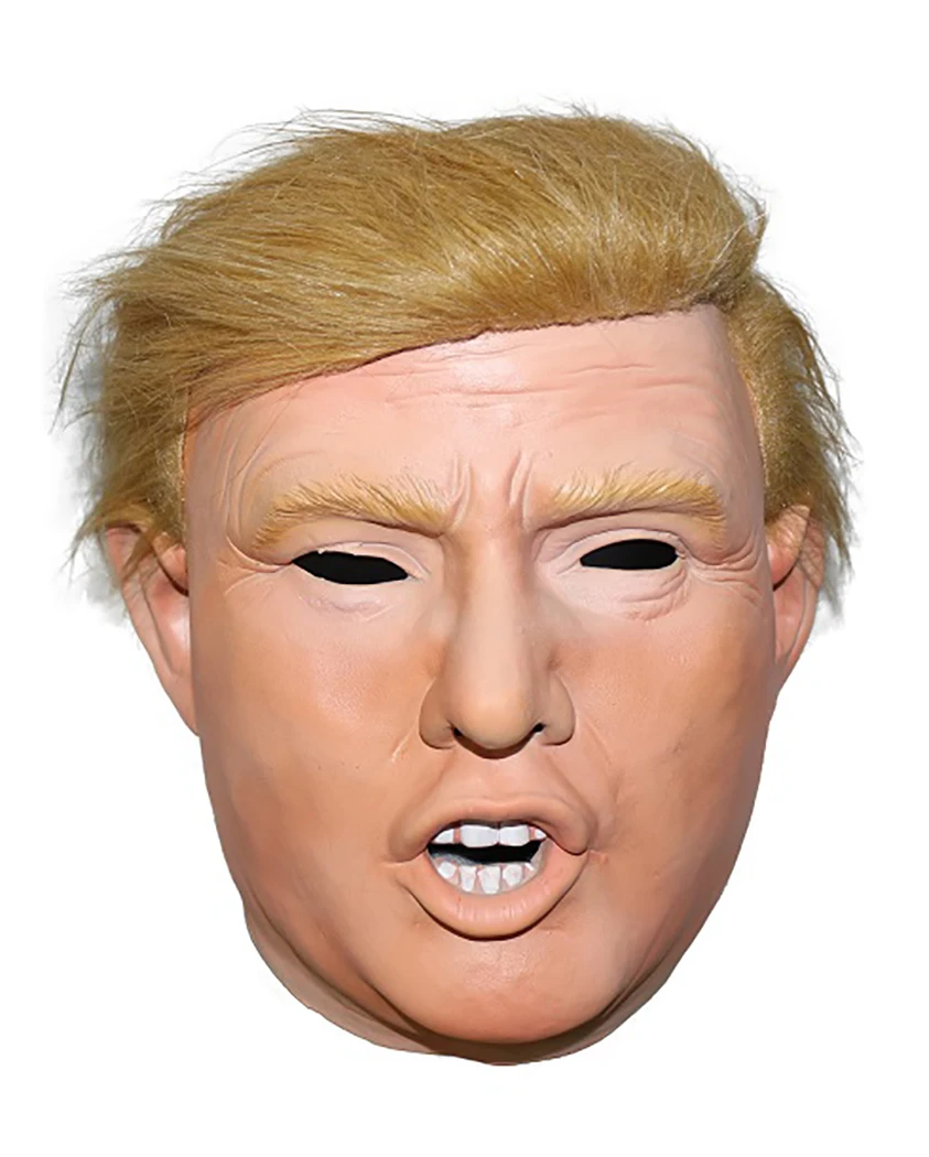 MASCARELLO маска Трампа из натурального латекса с человеческим лицом Дональда для