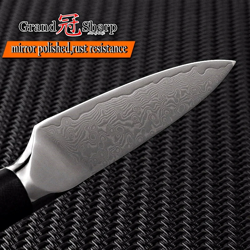 Набор кухонных ножей из дамасской стали 2 шт. нож шеф повара Gyuto vg10 японский