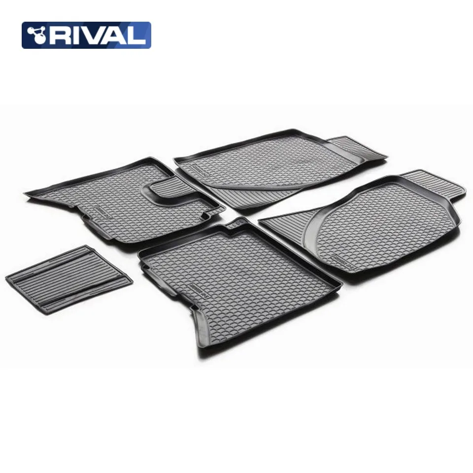 Для Great Wall Hover H5 2013-2019 Коврики в салон 5 шт./компл. полиуретан Rival 12002001 | Автомобили и