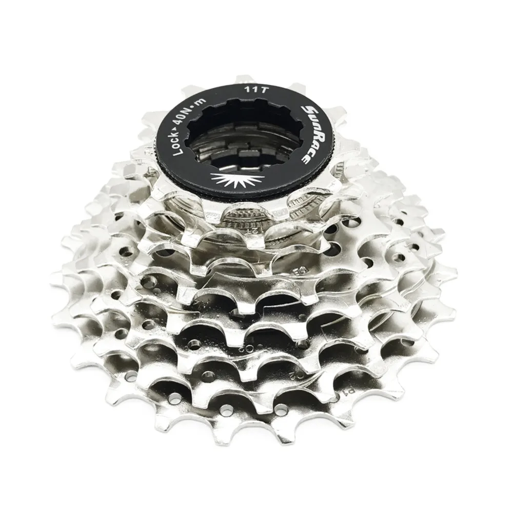 sunracing 8 speed 11 T-23 T дорожный велосипед 16 Supeed карта кассета стальной маховик