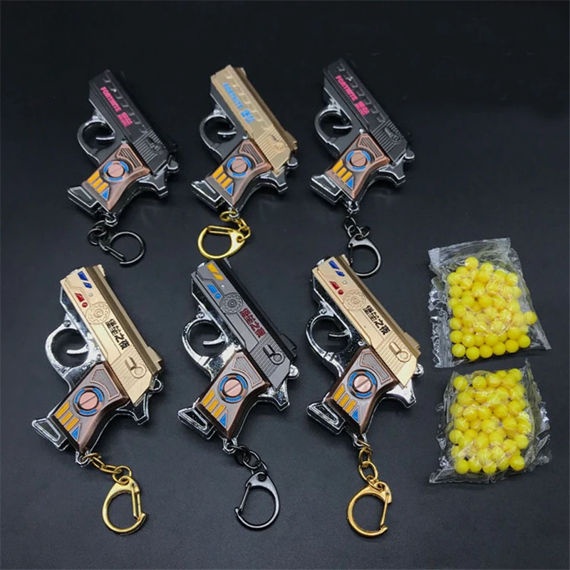 Eva2king Mini Gun брелок модель оружия АРМАС де brinquedo игрушка винтовка Пистолеты Revolver
