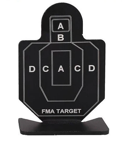 Airsoft Тактический Пейнтбол Аксессуары Съемки Стали Мишенью Для Открытый Охота 6x4.4x2.5 см - Цвет: 2