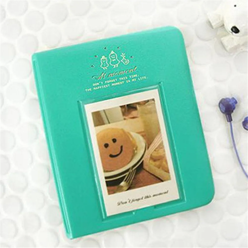 Мини Чехол для мгновенных фотографий 64 кармана Фотоальбом Polaroid Fujifilm Instax Book в