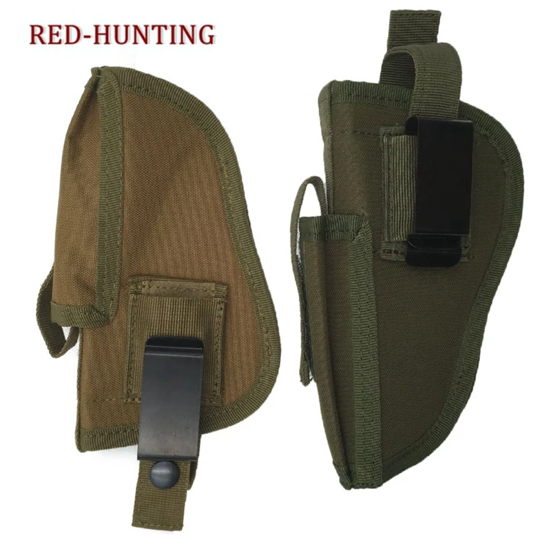 Gun Holster Pistol Tactical Glock 17 19 21 23 27 Sig P320 1911 Ruger 9mm Taurus Compact M&P Military Carry Universal Left Right