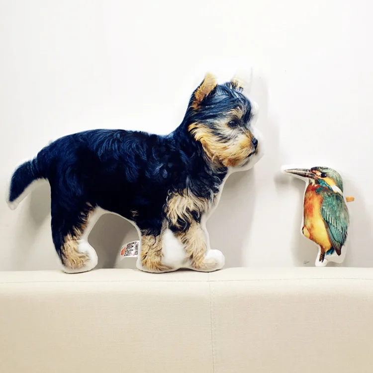 New Hot Photo customization DIY cushions Creative gift dogs pillow Plush Toys Dolls Stuffed Animal cushion Sofa Car Decorative