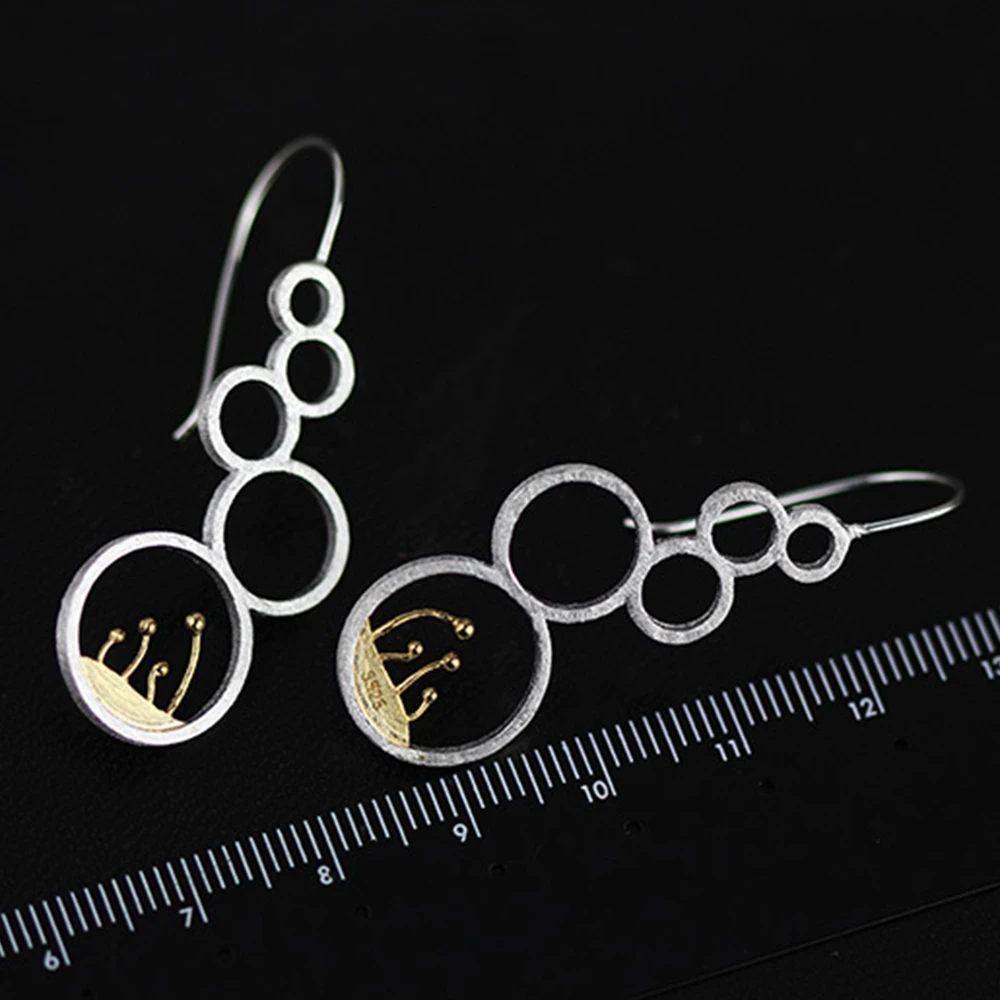 925 пробы серебряные серьги Для женщин Fine Jewelry Серебро Серьги для ED49007|Серьги| |