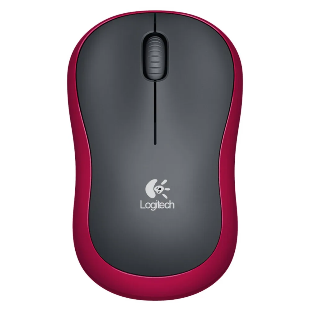 Мышь logitech M186 оптическая эргономичная 2,4 ГГц Беспроводная мышь USB 1000 dpi 2,4 ГГц Технология беспроводного подключения