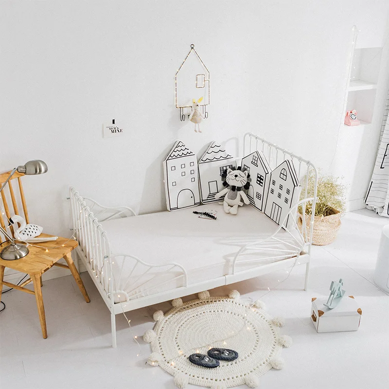 Бампер для детской кроватки Скандинавская подушка кровати защита декоративные