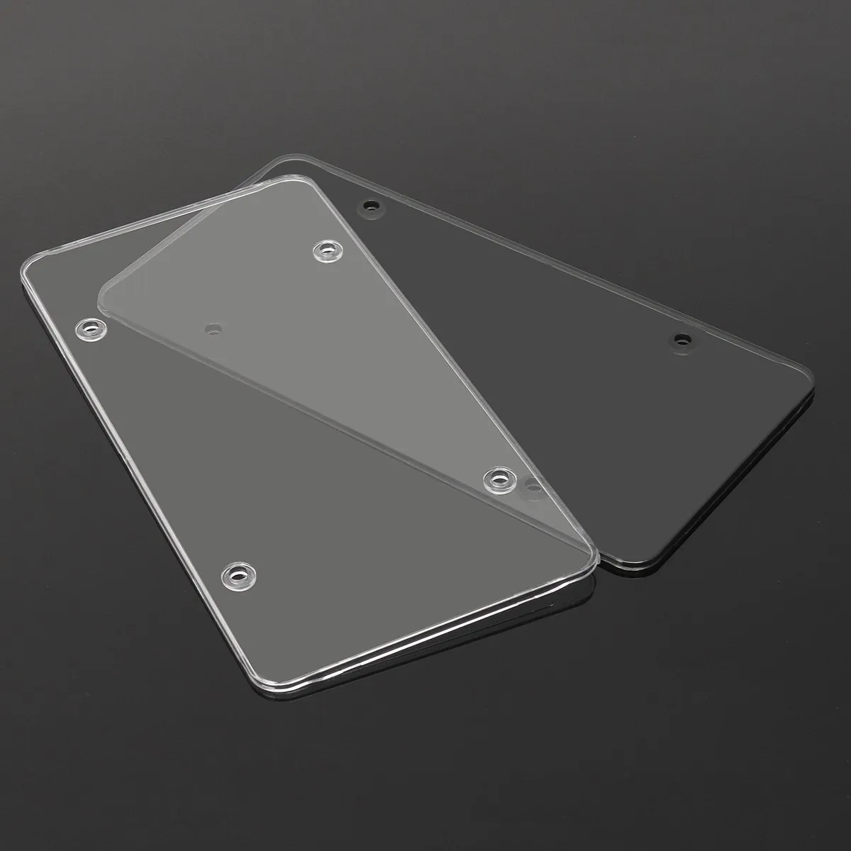Пара прозрачных наклеек для номерного знака Gary 6 &quotx 12&quot защита тонированных