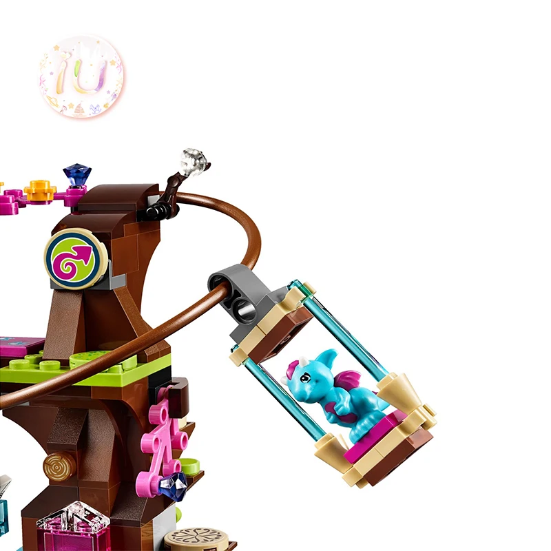 Legoings BELA 10501 Elves elventale школа драконов строительные блоки игрушки для детей подарки
