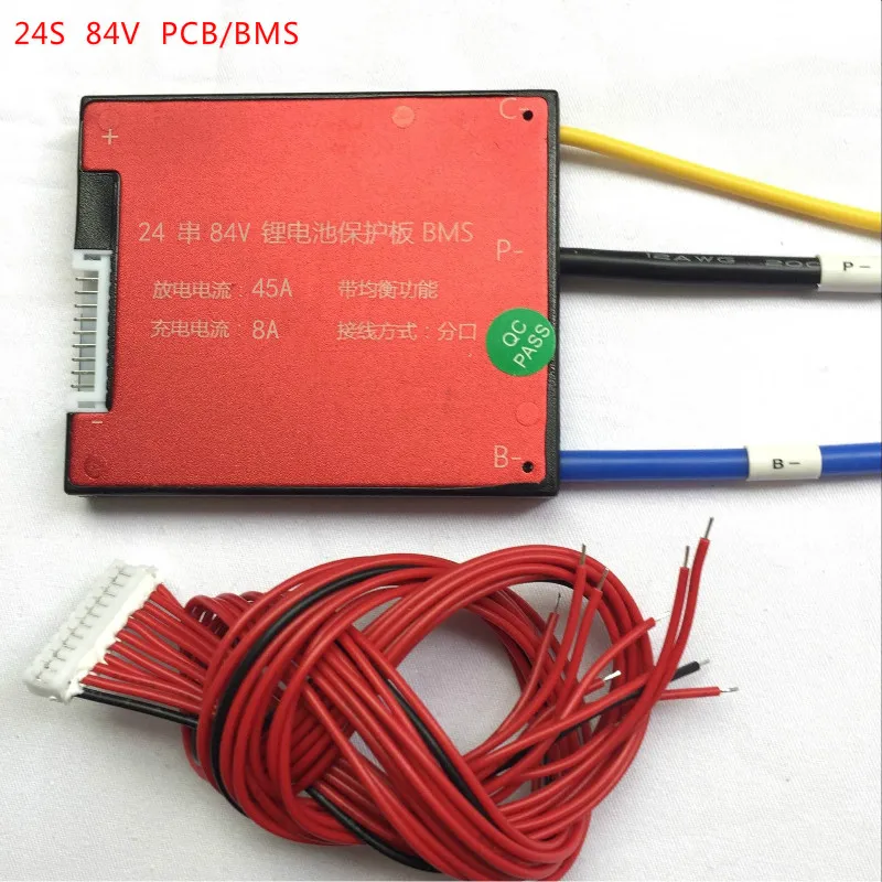 10 s шт./лот 24 В 84 в 35A 45A 60A BMS батарея управление системы PCM PCB для 18650 литиевых Pack |