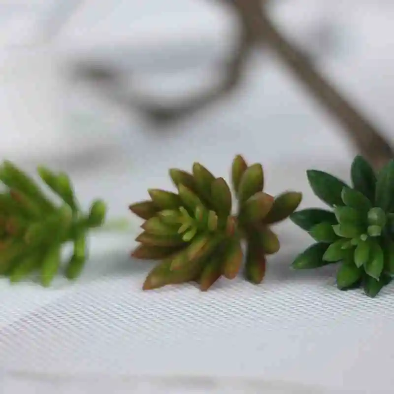 2 шт./компл. декоративный искусственный суккулент искусственные имитация