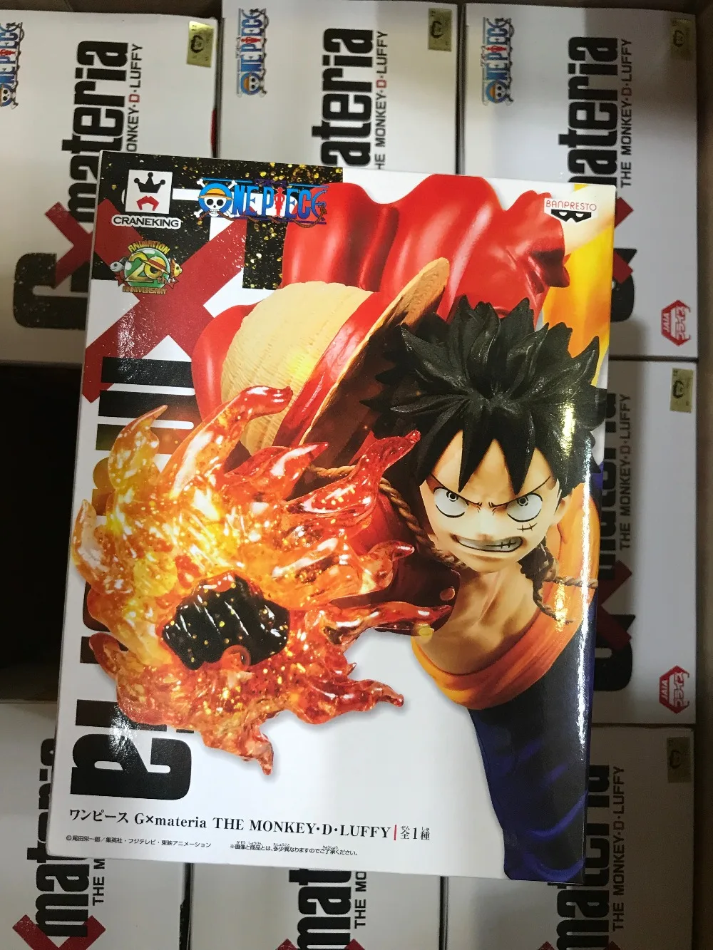 Оригинальная фигурка банpresto цельная обезьянка D. Экшн-фигурка Luffy G X Materia из ПВХ -